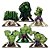Kit festa 132 pçs Decoração Hulk aniversário mais completo - Imagem 6