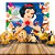 Kit Festa Branca de Neve Decoração Painel + Display de mesa - Imagem 1