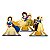 Kit Festa Branca de Neve Decoração Painel + Display de mesa - Imagem 8