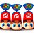 8 Sacolas Lembrancinhas Surpresa Decoração Super Mario Festa - Imagem 3