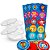 Kit decoração Patrulha Canina Festa 30 adesivos +20 Latinhas - Imagem 2