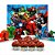 Kit festa completo 107 pçs decoração Vingadores aniversário - Imagem 2
