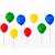 Kit Festa Super Mario decoração anive 8 Placas +200 bexigas - Imagem 2