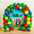 Kit Festa Mario decora Arco desconstruído fita + 200 bexigas - Imagem 2