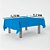 Toalha plástica de mesa Azul Royal pra decora festa 137x274 - Imagem 5