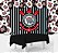 Kit festa Corinthians Decora Toalha Preta +25 balões +Painel - Imagem 4