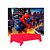 Kit festa Homem Aranha Decoração Painel GG +Toalha Vermelha - Imagem 2