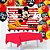 Kit festa Decoração Mickey Painel +25 Balão +Toalha vermelha - Imagem 1