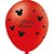 Kit festa Decoração Mickey Painel +25 Balão +Toalha vermelha - Imagem 5