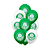 Kit Festa Palmeiras Decora Toalha Verde + 20 Baloes + Painel - Imagem 11