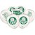 Kit festa Palmeiras Decora Toalha Verde + 25 balões + Painel - Imagem 6
