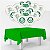 Kit festa Palmeiras Decoração Toalha Verde TNT +25 balões - Imagem 6