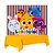 Kit festa Bolofofos Decoração Anive Toalha Amarela + Painel - Imagem 3
