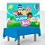 Kit festa Mundo Bita Decoração Anive Toalha azul +Painel TNT - Imagem 2