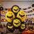 Kit festa Morcego Decoração Toalha Amarela TNT + 25 balões - Imagem 8