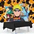Kit festa Naruto Decoração Toalha Preta + 25 balões + Painel - Imagem 1