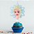 Vela decorada festa Frozen Princesa Elsa decoração aniversá - Imagem 2