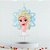 Vela decorada festa Frozen Princesa Elsa decoração aniversá - Imagem 1