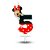 Vela Número 5 Festa Minnie Mouse decoração aniversário - Imagem 4