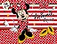 Kit festa Minnie Decoração Aniv Toalha Vermelha + Painel TNT - Imagem 6