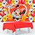 Kit festa Minnie Decoraçã Toalha Vermelha+ 25 balões +Painel - Imagem 1