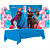 Kit festa Frozen Decoração Toalha Azul + 25 balões + Painel - Imagem 3