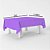 Toalha de Mesa Roxo Grande TNT 2x1,40m Decoração Festa - Imagem 2