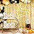 6 Und Display de mesa Decoração Reveillon Festa Ano Novo EVA - Imagem 6