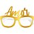 4 Oculos Papel Dourado Decoração Ano Novo festa - Imagem 8