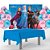 Kit festa Frozen Decoração Toalha Azul +25 Balao +Painel TNT - Imagem 2