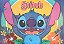 Kit festa Stitch Decoração Toalha Azul +25 balões +Painel - Imagem 6