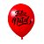 25 Balão Bexigas n9 decoração Natal Festa Vermelho e preto - Imagem 2