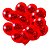 25 Balão Bexigas n9 decoração Natal Festa Vermelho e preto - Imagem 5