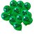 25 Balão Bexigas n9 decoração Natal Festa Verde e preto - Imagem 3