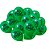 25 Balão Bexigas n9 decoração Natal Festa Verde e preto - Imagem 2