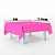 Kit festa Peppa Pig Decoração Painel +Toalha Rosa + 25 Balão - Imagem 11