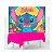 Kit festa Stitch Decoração Toalha Rosa + Painel 1,40m TNT - Imagem 3
