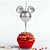 Vela Decorada festa Mickey Prata decoração aniversário - Imagem 1