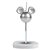 Vela Decorada festa Mickey Prata decoração aniversário - Imagem 3