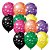25 Bexigas n9 Decoração Carnaval balão Sortido festa - Imagem 5