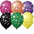25 Bexigas n9 Decoração Carnaval balão Sortido festa - Imagem 3