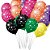 25 Bexigas n9 Decoração Carnaval balão Sortido festa - Imagem 7