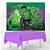 Kit Festa Hulk Decoração Aniversári Toalha Roxa + Painel Tnt - Imagem 9
