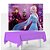 Kit Festa Frozen Decoração Aniversá Toalha Roxa + Painel Tnt - Imagem 1