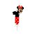 Vela Número 1 Festa Minnie Mouse decoração aniversário - Imagem 3