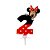 Vela Número 2 Festa Minnie Mouse decoração aniversário - Imagem 2