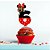 Vela Número 6 Festa Minnie Mouse decoração aniversário - Imagem 1
