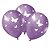 25 Bexigas balão n9 Decoração Borboleta Lilás e Branco festa - Imagem 3