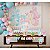 Painel Decoração Chá Revelação Mickey e Minnie TNT 1,40 cm - Imagem 1