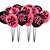 25 Bexigas Balão N9 Decoração Flamengo Rosa Festa aniversári - Imagem 4